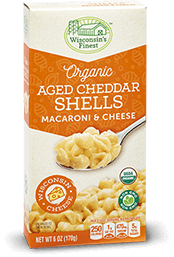 Organic Aged Cheddar Shells Macaroni & Cheese