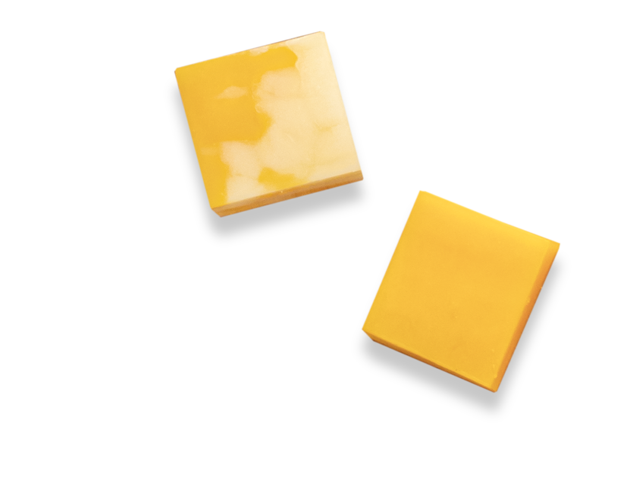 Slices of Wisconsin's Finest Cheddar Cheese